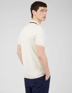Textured Lightweight Knit Polo - Ivory 11 Textured Lightweight Knit Polo - Ivory -clothing Shop 0066863 015 C scaled