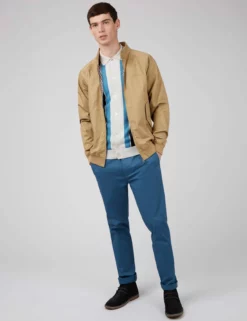 Button-Through Mod Knit Polo - Ivory -clothing Shop 0066867 015 B scaled