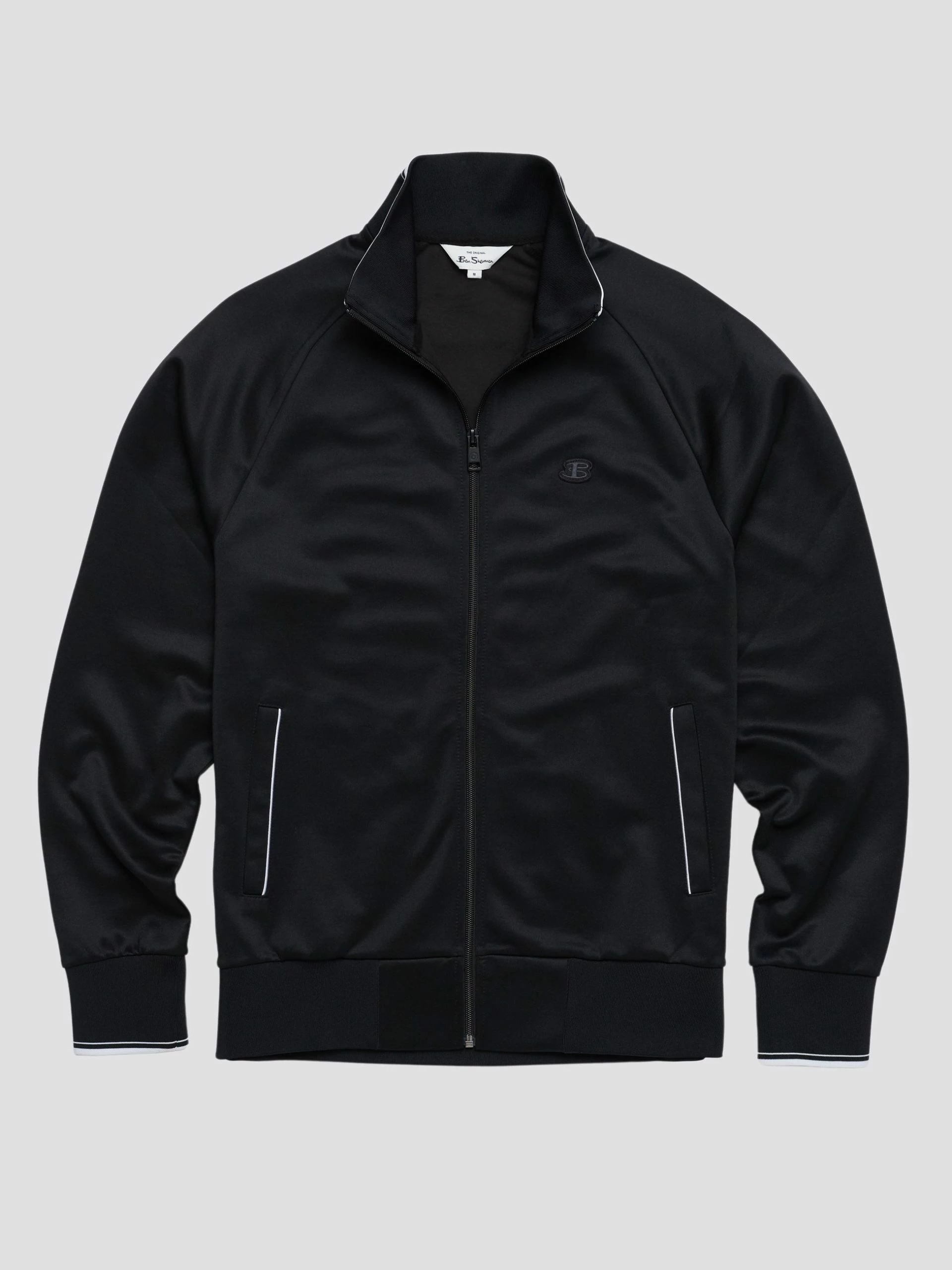 B By Ben Sherman Zip-Through Tricot Track Jacket 2 B By Ben Sherman Zip-Through Tricot Track Jacket - Image 2