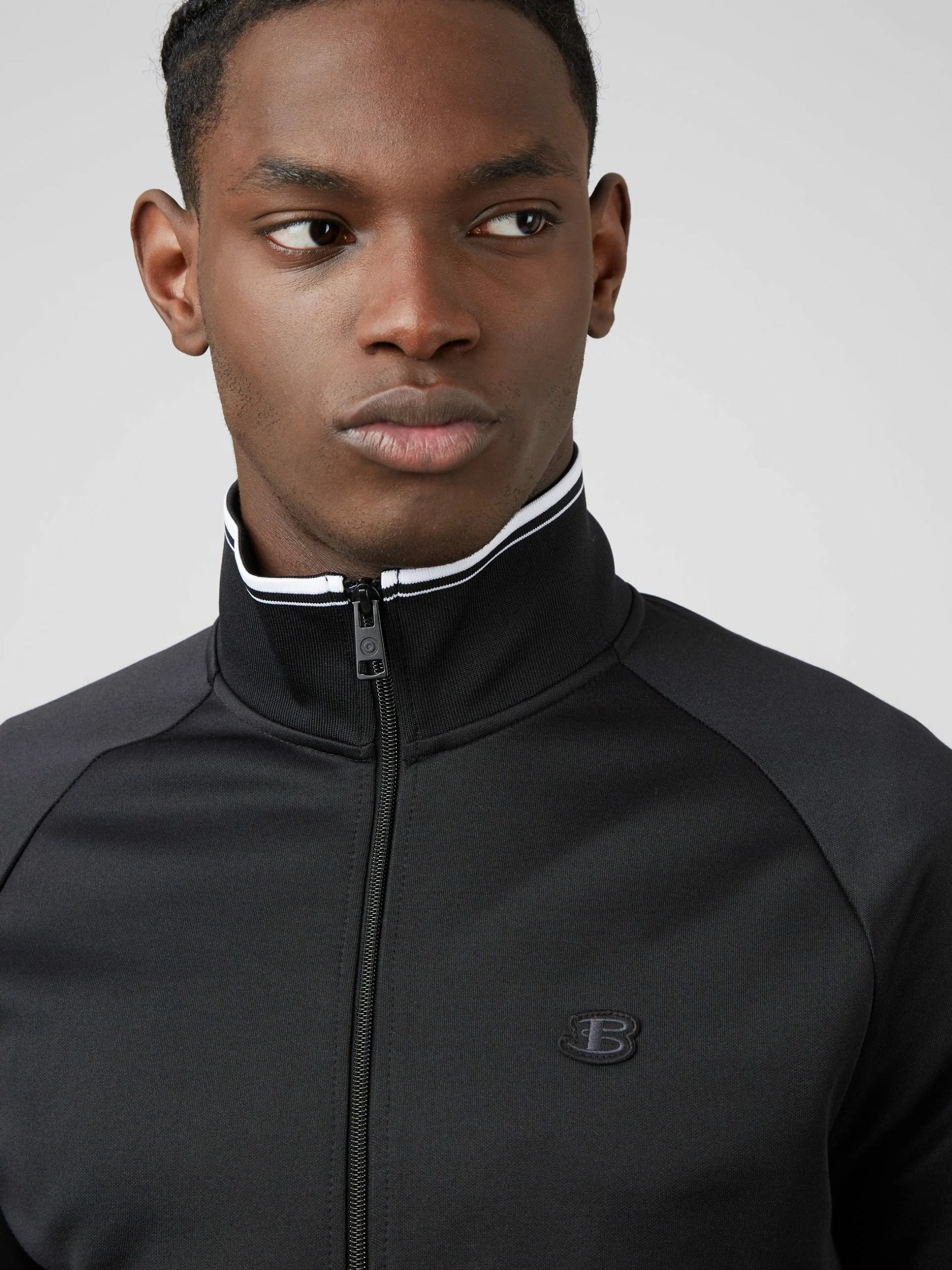 B By Ben Sherman Zip-Through Tricot Track Jacket 8 B By Ben Sherman Zip-Through Tricot Track Jacket - Image 8