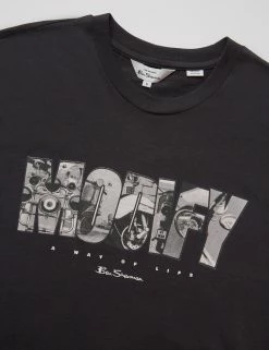 Organic Jersey Culture Graphic Tee - Black -clothing Shop 0067148 290 F 1 scaled