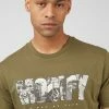 Organic Jersey Culture Graphic Tee - Camouflage