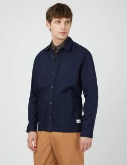 Twill Chore Lightweight Long-Sleeve Overshirt