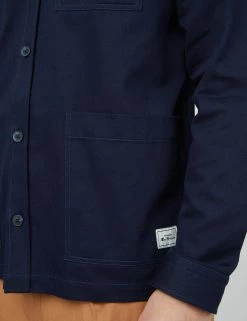 Twill Chore Lightweight Long-Sleeve Overshirt -clothing Shop 0067198 035 G scaled