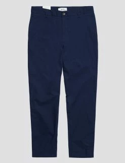 Linen Blend Slim Taper Trouser - Marine 10 Linen Blend Slim Taper Trouser - Marine -clothing Shop 0067208 035 D scaled