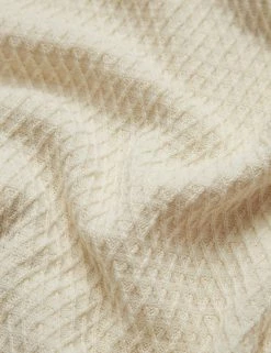 Textured Knit Contrast Tip Polo - Ivory -clothing Shop 0067849 015 G scaled