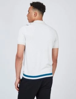 B By Ben Sherman Striped Button-Down Knit Polo -clothing Shop 0067852 015 C scaled