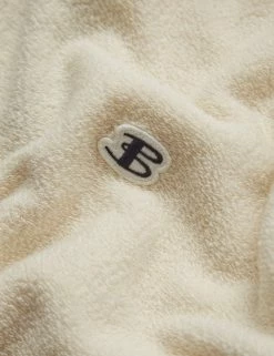 B By Ben Sherman Towelling Crewneck Sweater - Ivory -clothing Shop 0067856 015 G scaled