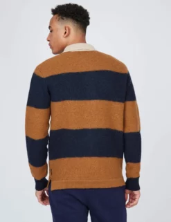 B By Ben Sherman Rugby Knit Sweater -clothing Shop 0067867 025 C scaled