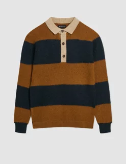 B By Ben Sherman Rugby Knit Sweater -clothing Shop 0067867 025 F