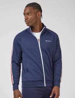 Signature Zip-Through Track Jacket - Marine -clothing Shop 0067887 035 A