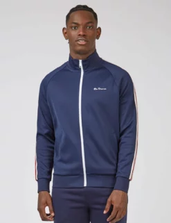 Signature Zip-Through Track Jacket - Marine -clothing Shop 0067887 035 B