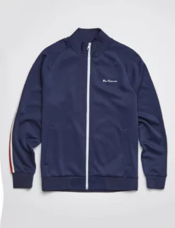 Signature Zip-Through Track Jacket - Marine -clothing Shop 0067887 035 D