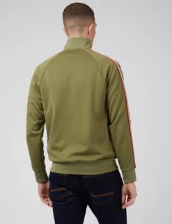 Signature Zip-Through Track Jacket - Loden -clothing Shop 0067887 064 C uhyys1