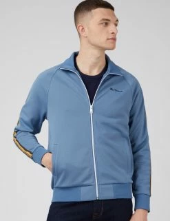 Signature Zip-Through Track Jacket - Blue -clothing Shop 0067887 119 A mo5519