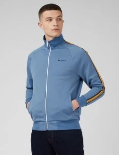 Signature Zip-Through Track Jacket - Blue