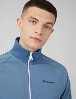 Signature Zip-Through Track Jacket - Blue -clothing Shop 0067887 119 E u8xmqo