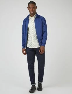 Spot Print Long-Sleeve Shirt - Ivory -clothing Shop 0068058 015 B scaled