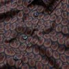 Slim Fit Paisley Print Long-Sleeve Shirt