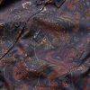 Eastern Paisley Print Long-Sleeve Shirt - Marine