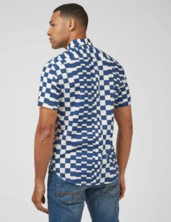 Large Geo Print Short-Sleeve Shirt -clothing Shop 0068073 026 B scaled