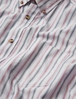 Oxford Stripe Long-Sleeve Shirt - Grape -clothing Shop 0068100 089 F jgo4hs scaled