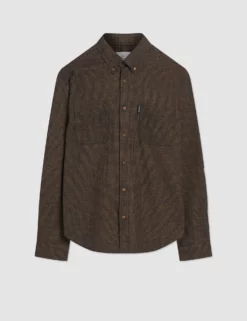 Puppytooth Gingham Long-Sleeve Shirt -clothing Shop 0068101 490 F 79649a96 f272 4eb0 89fd 1f245a61f7db