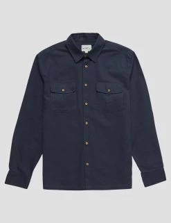 Cotton Twill Long-Sleeve Overshirt 13 Cotton Twill Long-Sleeve Overshirt -clothing Shop 0068114 025 D scaled