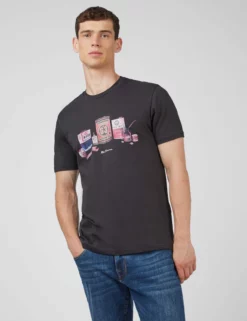 Organic Jersey Chest-Print Graphic Tee 8 Organic Jersey Chest-Print Graphic Tee -clothing Shop 0068164 290 A scaled