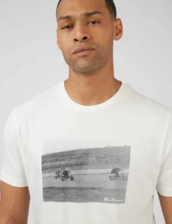 Organic Jersey Heritage Racing Graphic Tee