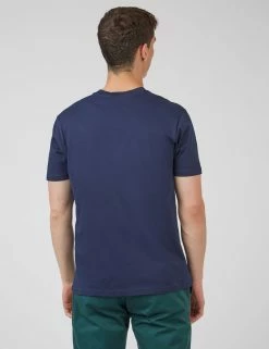 Organic Jersey Heritage Helmet Graphic Tee - Marine -clothing Shop 0068166 035 C scaled