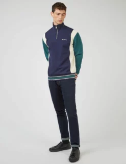 Colorblock Half-Zip Sport Sweatshirt 17 Colorblock Half-Zip Sport Sweatshirt -clothing Shop 0068324 035 B scaled