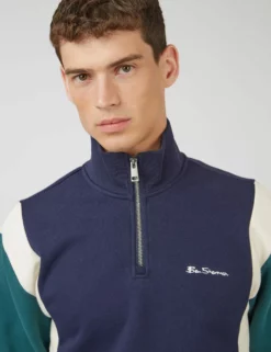 Colorblock Half-Zip Sport Sweatshirt 15 Colorblock Half-Zip Sport Sweatshirt -clothing Shop 0068324 035 E scaled