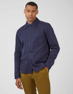 Casual Twill Workwear Jacket - Marine -clothing Shop 0068593 035 A scaled