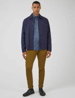 Casual Twill Workwear Jacket - Marine -clothing Shop 0068593 035 B scaled