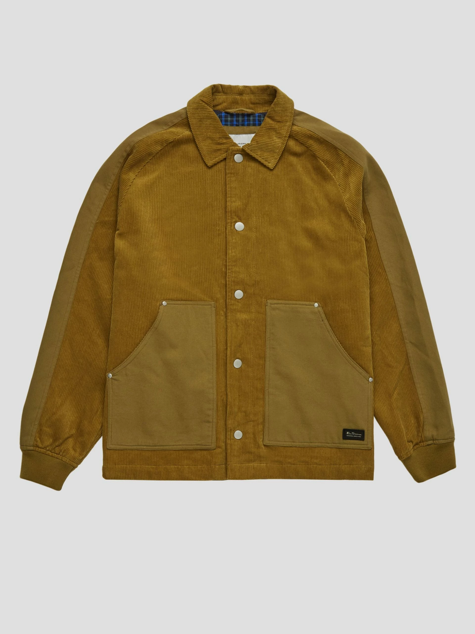 Corduroy Colorblock Workwear Jacket 10 Corduroy Colorblock Workwear Jacket - Image 10