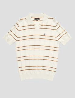 B By Ben Sherman Stripe Knit Polo -clothing Shop 0070748 015 D p5voio