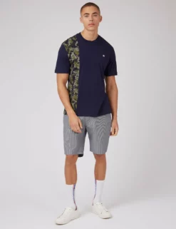 B By Ben Sherman Camo Print Tee -clothing Shop 0070762 035 B dqplra