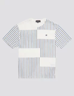 B By Ben Sherman Vertical Stripe Tee -clothing Shop 0070764 002 D hlcjnt