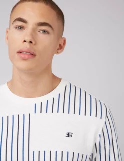 B By Ben Sherman Vertical Stripe Tee