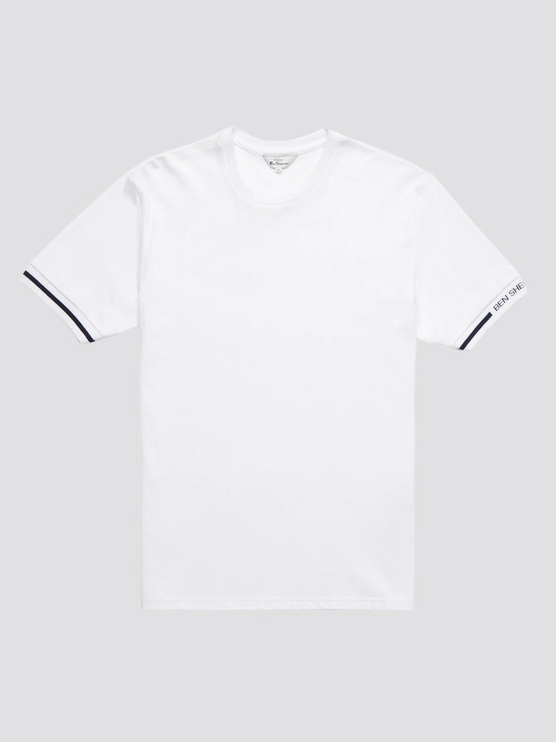 Signature Cotton Embroidered Cuff Tee 6 Signature Cotton Embroidered Cuff Tee - Image 6