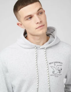 Brighton Records Graphic Hoodie - Steel -clothing Shop 0070770 017 E mjahxl