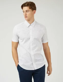 Dash Print Short-Sleeve Shirt -clothing Shop 0071104 039 A gcsa16 16c8f82a 1bb6 479a 9fb8 666fa0774f01