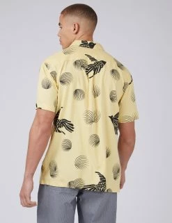 B By Ben Sherman Bird Print Shirt -clothing Shop 0071107 440 C noaqzj