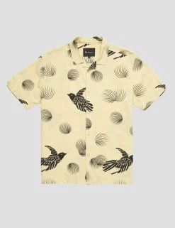 B By Ben Sherman Bird Print Shirt -clothing Shop 0071107 440 D mwu9oh
