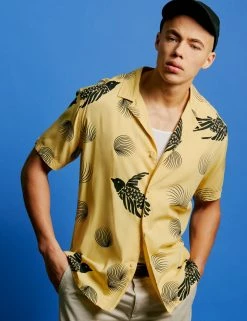 B By Ben Sherman Bird Print Shirt
