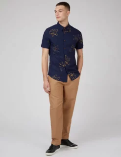 Hibiscus Flower Print Shirt -clothing Shop 0071108 035 B a1iujj