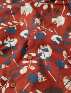 Floral Print Casual Short-Sleeve Shirt -clothing Shop 0071112 330 G wvvbqk