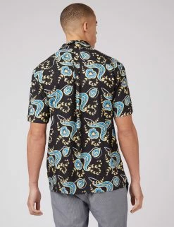 B By Ben Sherman Floral Print Shirt -clothing Shop 0071120 290 C d0obe7