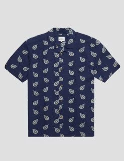 Paisley Print Lightweight Seersucker Shirt -clothing Shop 0071122 035 D qic1nu